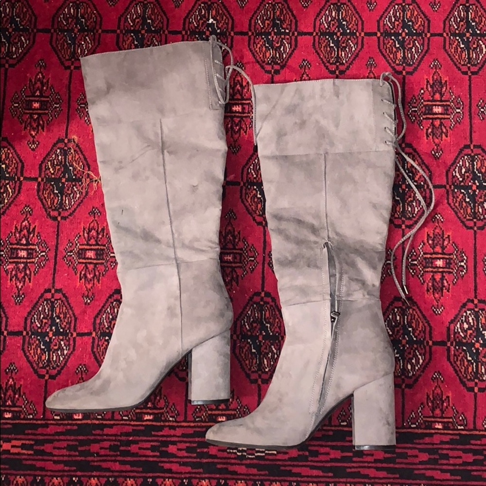 Knee high boots